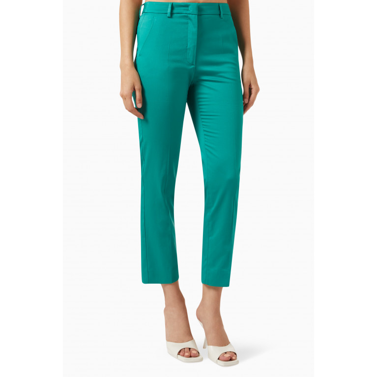 Weekend Max Mara - Gineceo Pants in Stretch Cotton-satin