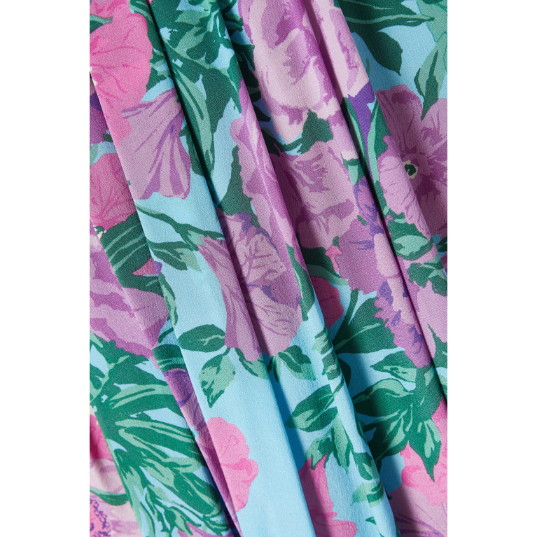 Weekend Max Mara - Simone Floral-print Midi Skirt in Silk