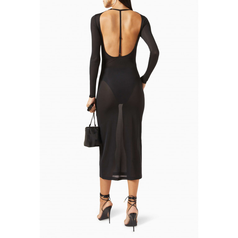Courreges - Lingerie 2nd Skin Maxi Dress in Jersey