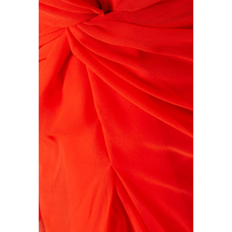 Yaura - Hauwa Midi Dress Orange