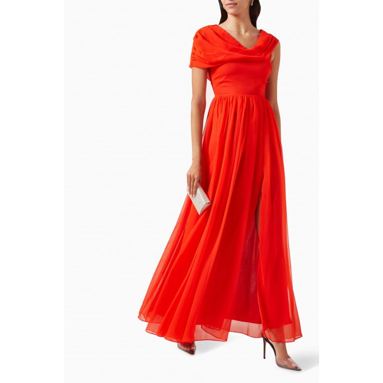Yaura - Temilade Maxi Dress Orange
