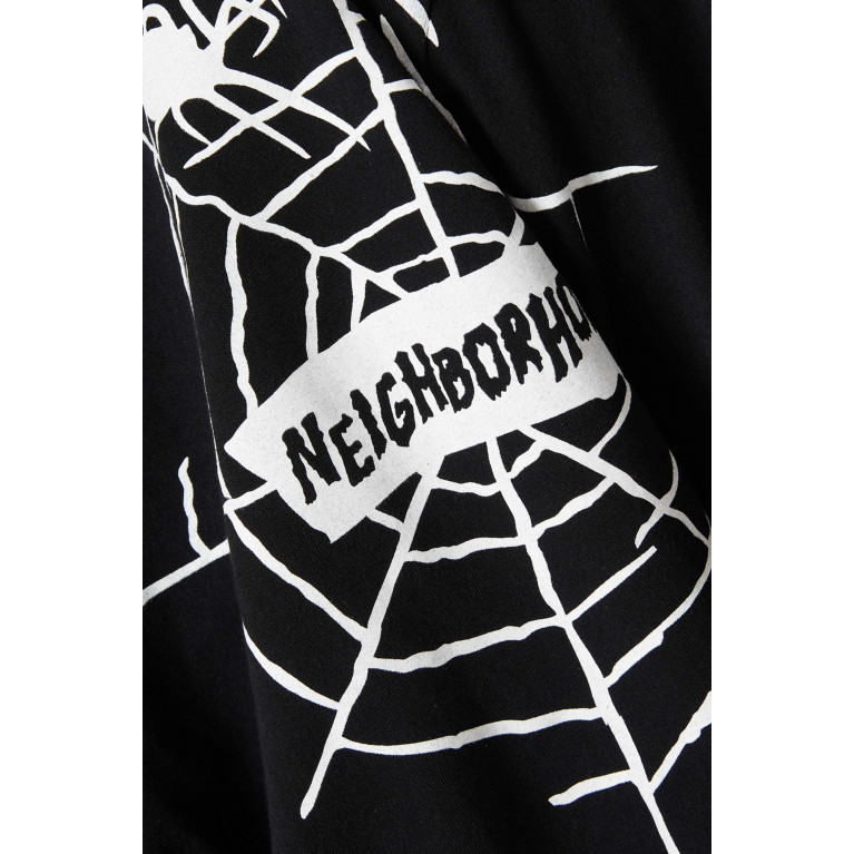 Neighborhood - Graphic Print T-shirt in Cotton