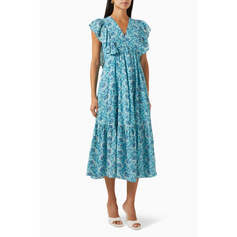 RHODE - Tasha Dress in Cotton Blend