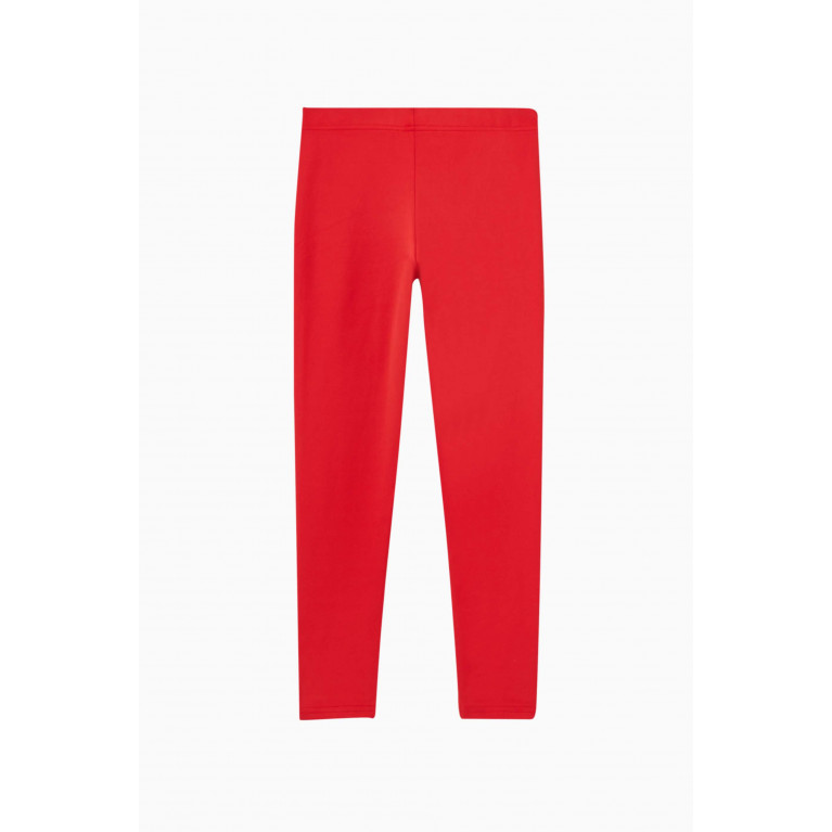 The Giving Movement - Logo Leggings in Recycled Softskin100© Red