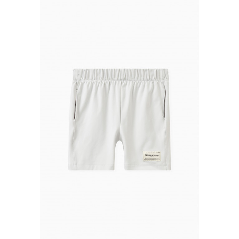 The Giving Movement - Logo Shorts in Light Softskin100© Grey