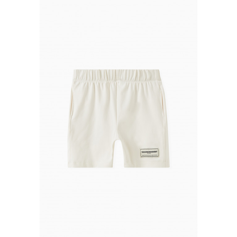 The Giving Movement - Logo Shorts in Light Softskin100© Neutral