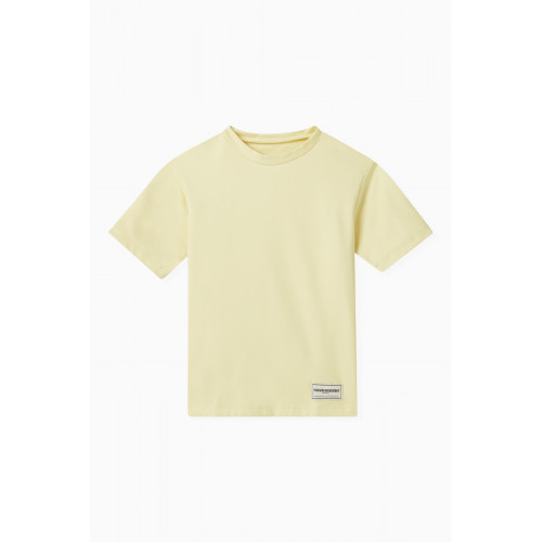 The Giving Movement - Logo T-shirt in Recycled Softskin100© Yellow