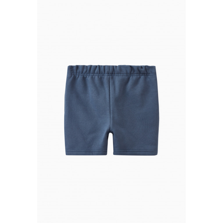 The Giving Movement - Logo Lounge Shorts in Organic Cotton-blend Purple