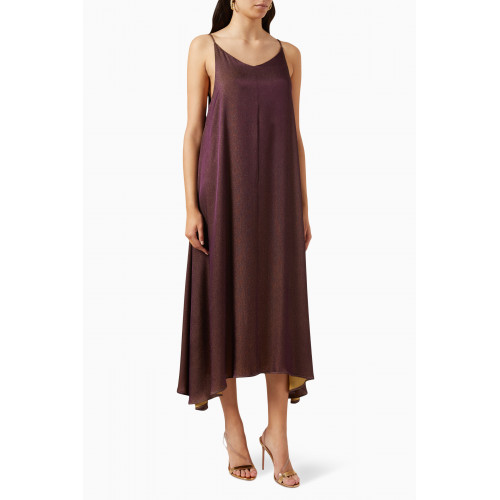 Ghizlan - Midi Slip Dress in Silk