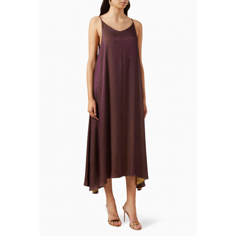 Ghizlan - Midi Slip Dress in Silk