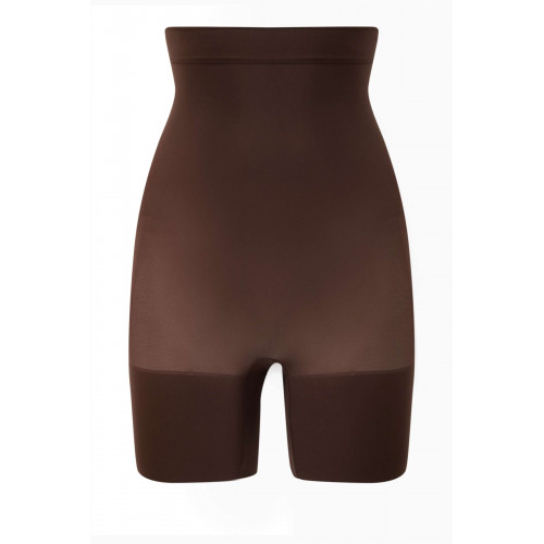 SKIMS - Everyday Sculpt High-Waisted Mid Thigh Shorts Cocoa