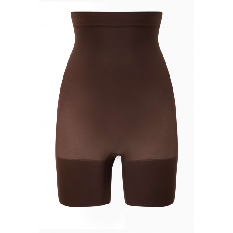SKIMS - Everyday Sculpt High-Waisted Mid Thigh Shorts Cocoa