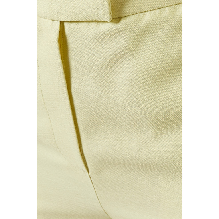 LVIR - Back-slit Pants in Wool-blend