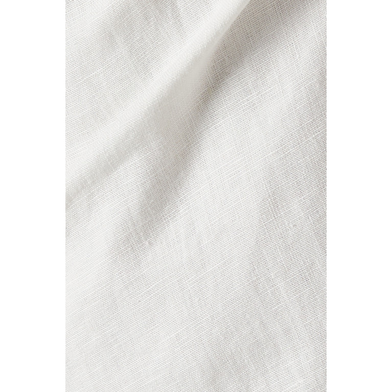 Misha - Calder Maxi Dress in Linen White