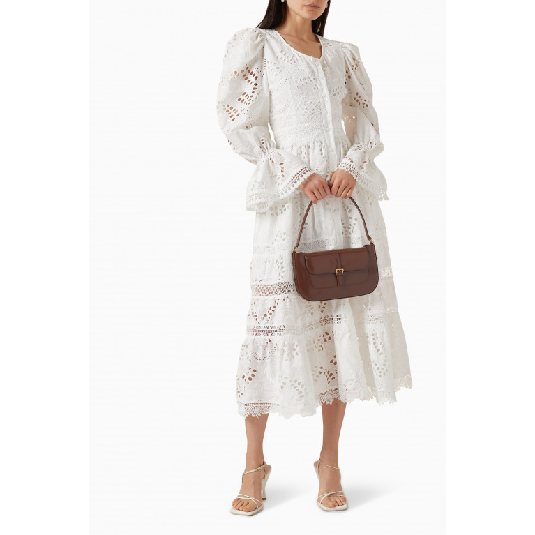 Waimari - La Perla Midi Dress in Cotton