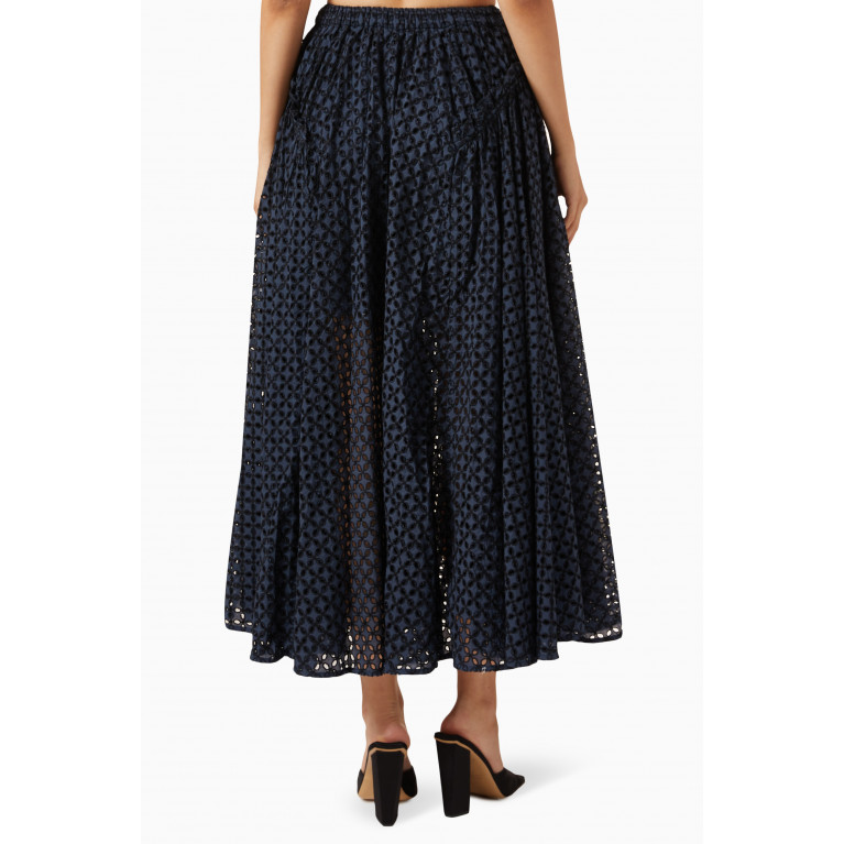 Acler - Sutton Midi Skirt in Cotton