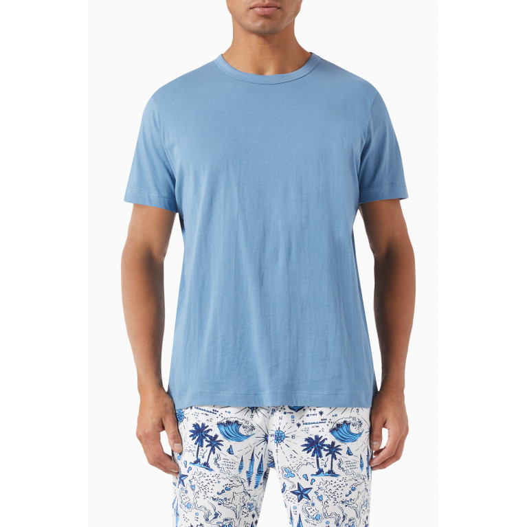 Bluemint - Ricci T-shirt in Pima Cotton Blue