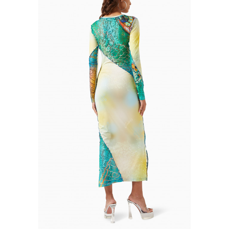 SIEDRES - Parker Lace Panel Maxi Dress
