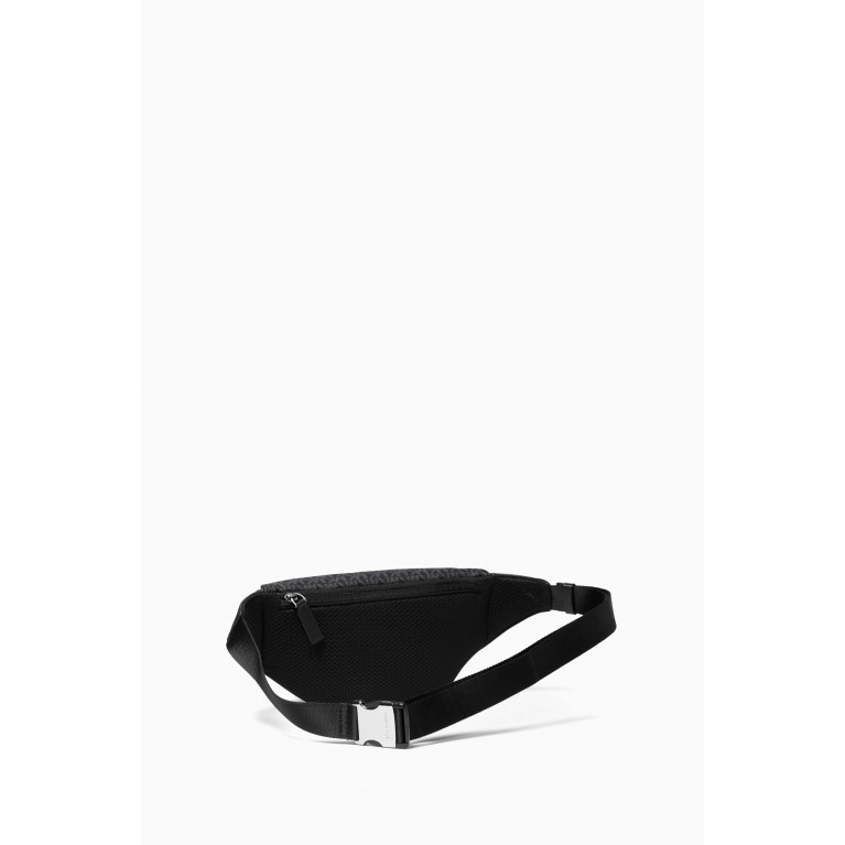 MICHAEL KORS - Small Greyson Zip Belt Bag in Leather