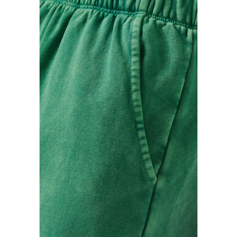 Electric & Rose - Dune Shorts in Cotton-blend Fleece Green