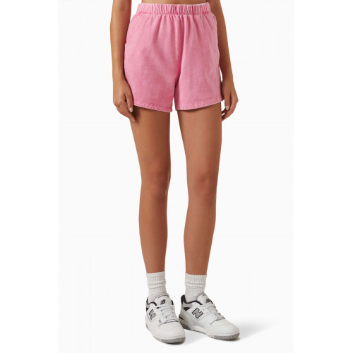 Electric & Rose - Dune Shorts in Cotton-blend Fleece Pink