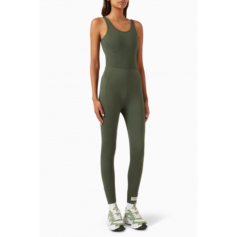The Giving Movement - Training Bodysuit in Softskin100© Green