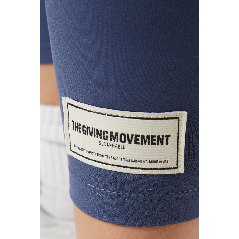 The Giving Movement - 24" High-rise Leggings in Softskin100© Blue