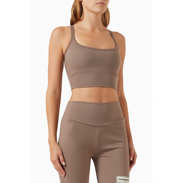 The Giving Movement - Strap-back Sports Bra in Softskin100© Neutral