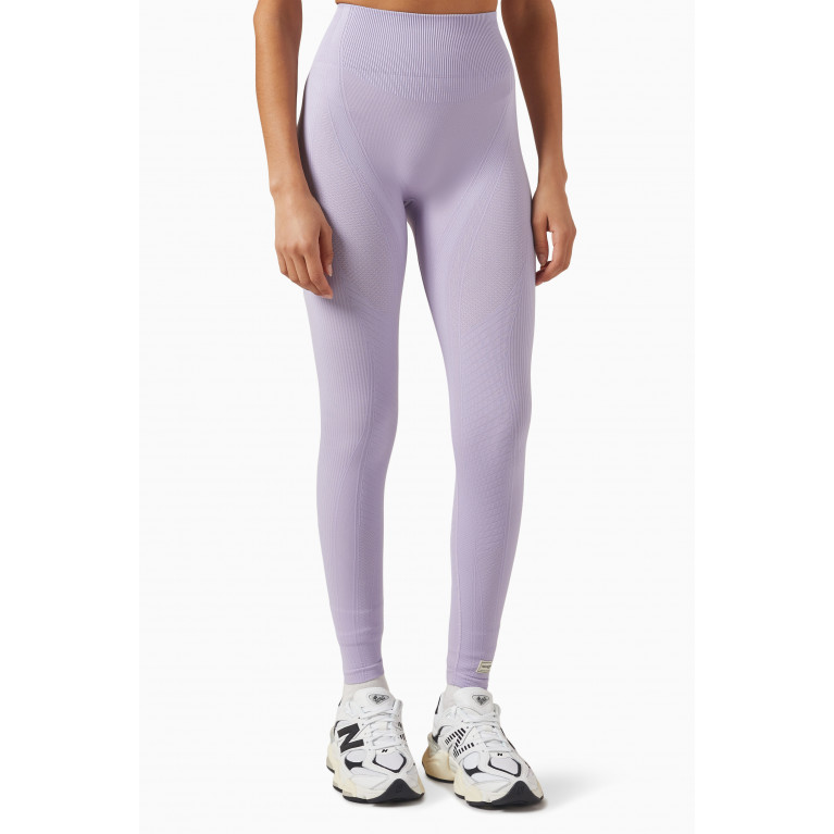 The Giving Movement - Tonal 24" High-rise Leggings in SMLS100© Purple