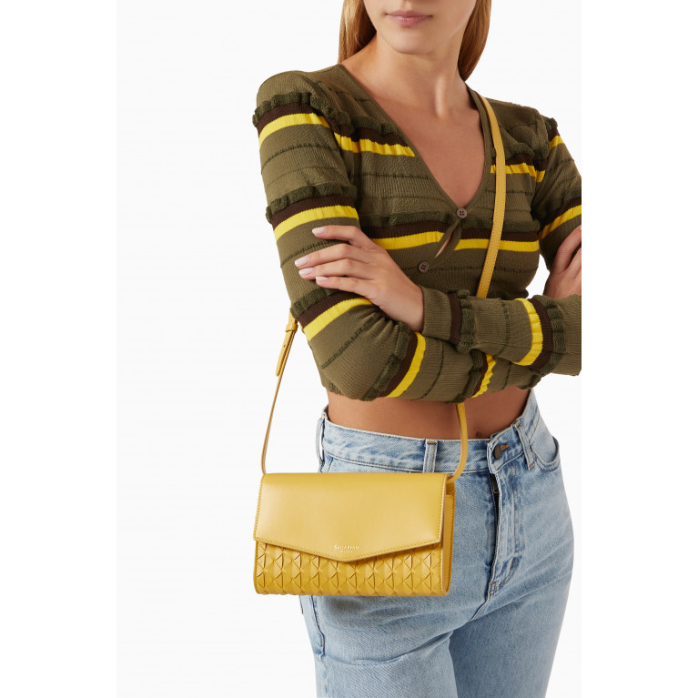 Serapian - Clutch Shoulder Bag in Mosaico Leather