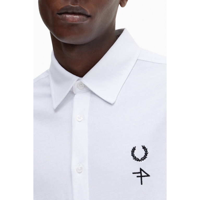Fred Perry - x Raf Simons Shirt in Jersey