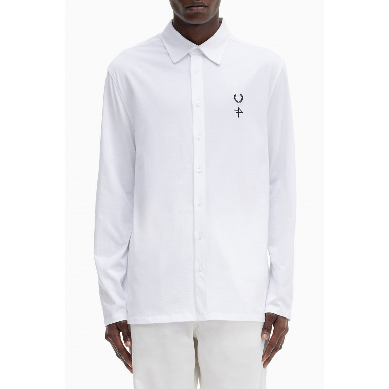 Fred Perry - x Raf Simons Shirt in Jersey