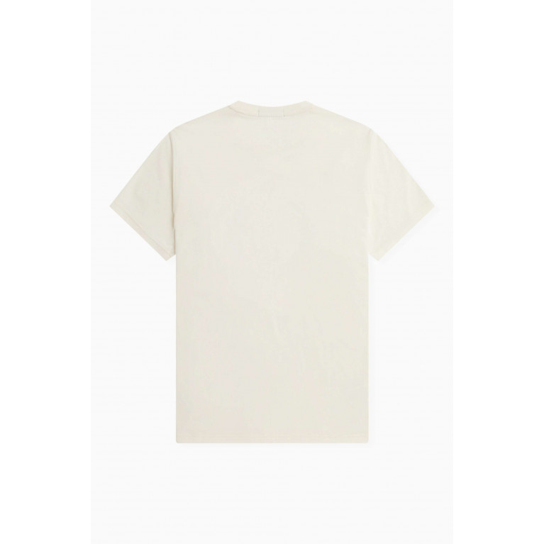 Fred Perry - Cross Stitch T-shirt in Cotton Jersey