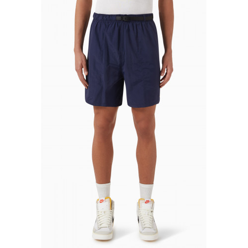 Market - Smiley Tech Shorts in Nylon Blue