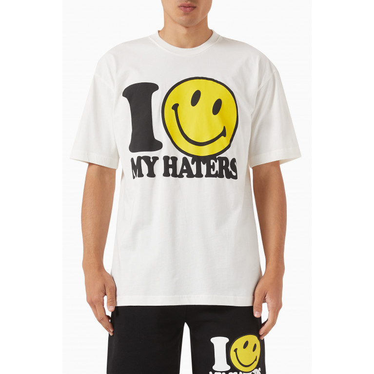 Market - Smiley Haters T-shirt in Cotton Jersey