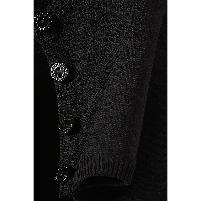 Dolce & Gabbana - x Kim Buttoned Shrug in Viscose-blend Knit