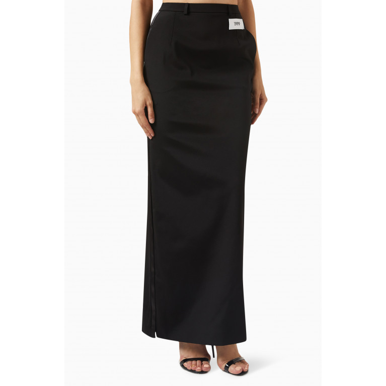 Dolce & Gabbana - x Kim High-waist Maxi Skirt in Stretch-cady