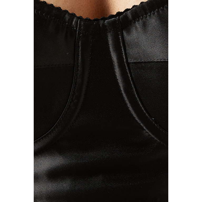Dolce & Gabbana - x Kim Corset Crop Top in Marquisette