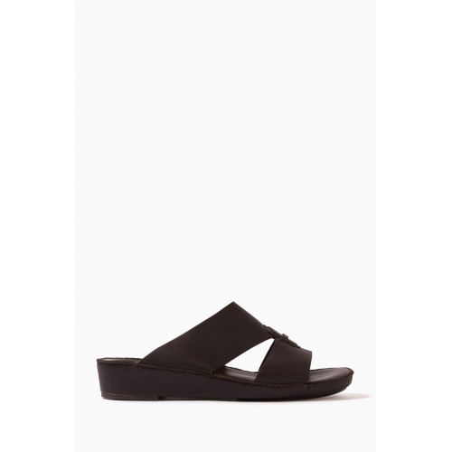 Private Collection - Cuscino Sandals in Deercalf Neutral