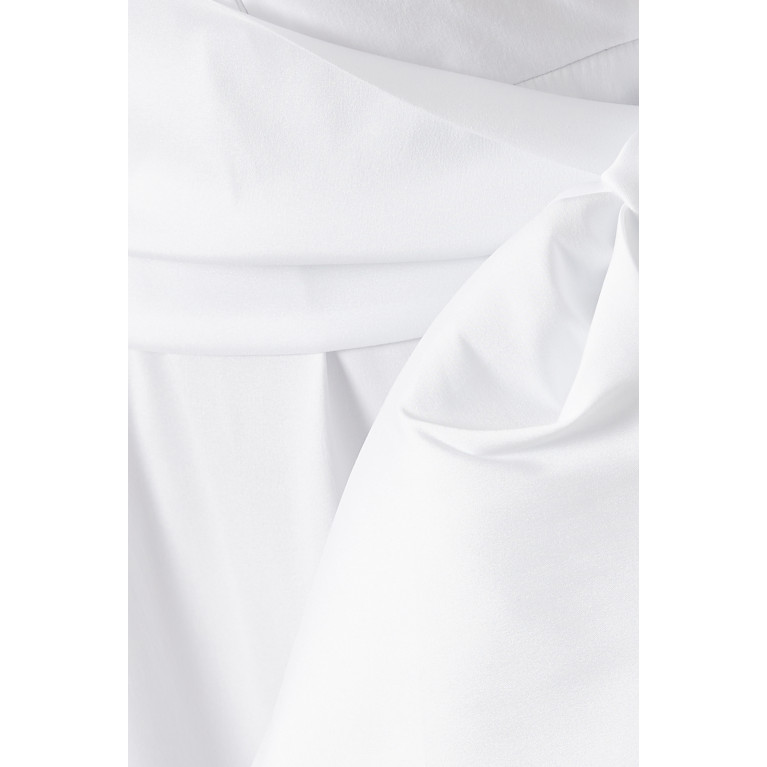 BERNADETTE - Claire Maxi Dress in Cotton-poplin & Taffeta