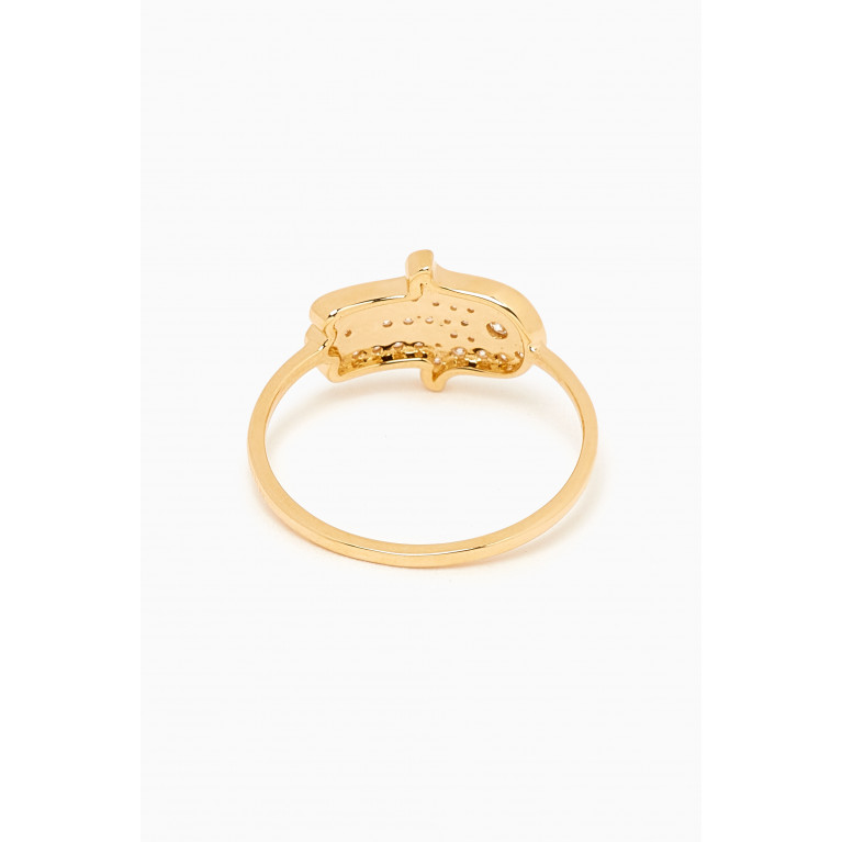 Samra - Barq Diamond Ring in 18kt Gold