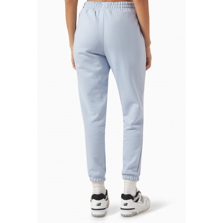 The Giving Movement - Relaxed-fit Sweatpants in Organic-cotton Blend Blue