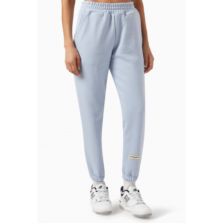 The Giving Movement - Relaxed-fit Sweatpants in Organic-cotton Blend Blue
