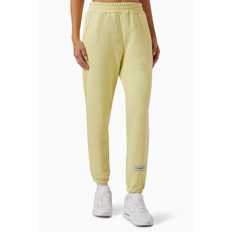 The Giving Movement - Relaxed-fit Sweatpants in Organic-cotton Blend Yellow