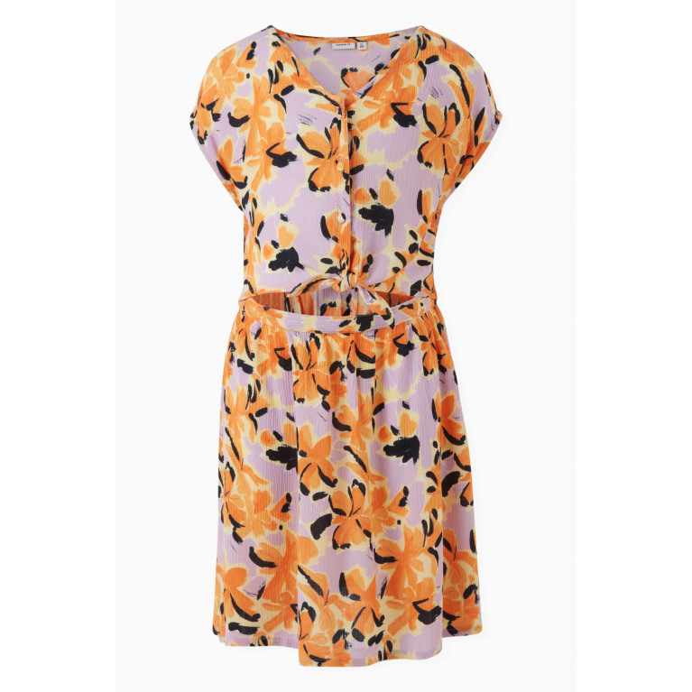Name It - Floral Dress in Viscose