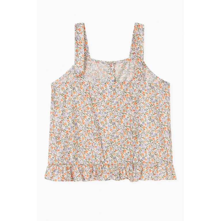 Name It - Floral-print blouse in Cotton