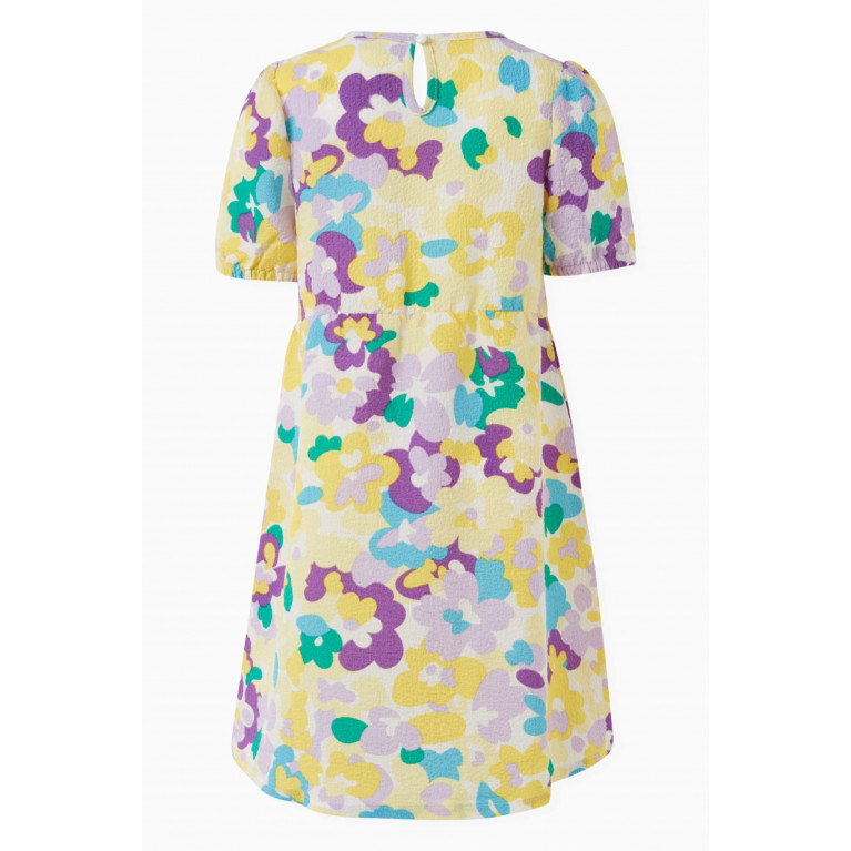 Name It - Floral Dress in Woven Fabric Pink
