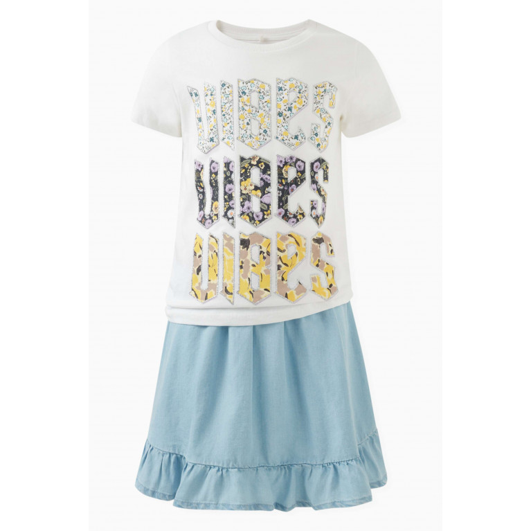 Name It - Graphic-print T-shirt in Cotton