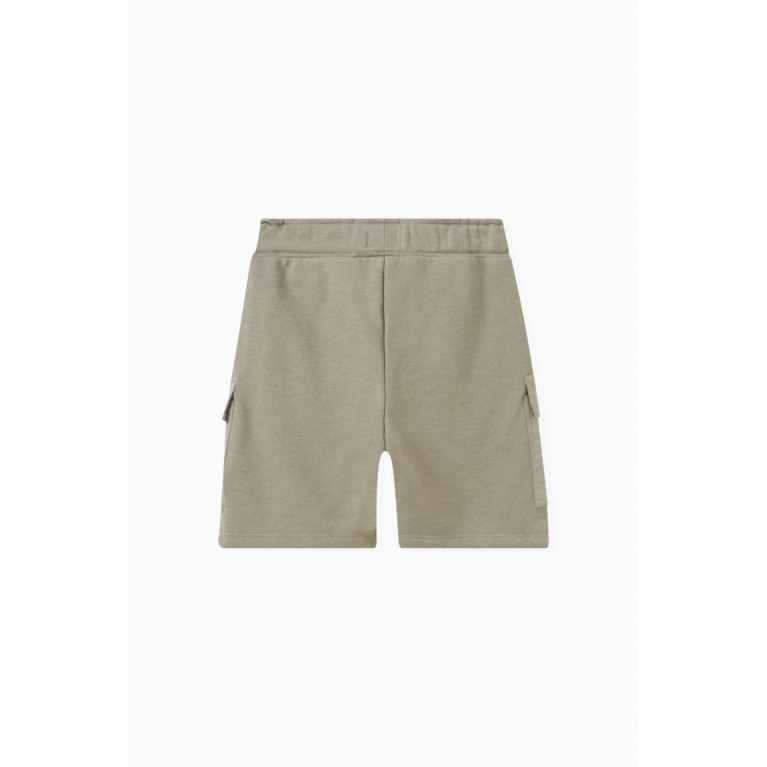 Name It - Flap-pocket Sweat Shorts in Cotton-blend
