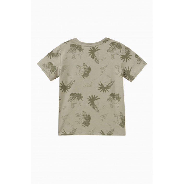 Name It - Graphic-print T-shirt in Cotton Green